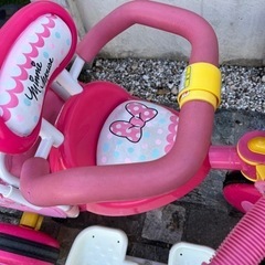 三輪車　ミニーちゃんの画像