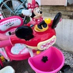 三輪車　ミニーちゃんの画像