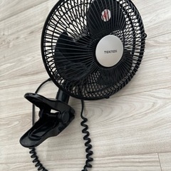 【値下げしました！】【美品】扇風機/クリップ扇風機/羽根径23c...