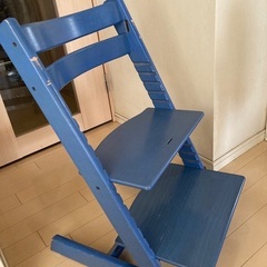 ストッケ　トリップトラップ　青