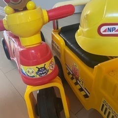 子供用　アンパンマン  乗れるおもちゃ　の画像