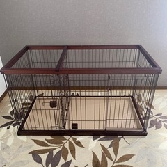 【取引中】犬ケージ ペティオ （Petio）トイレのしつけができ...
