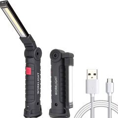 【新品】LED作業灯 ワークライト 強力COBライト ハンディラ...