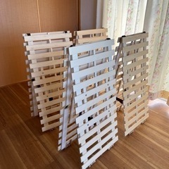 【決まりました】ニトリのスノコベッド（セミダブル）の画像