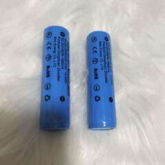 【新品未使用】【2本セット】18650 リチウムイオン電池 バッテリー 2本セット 高容量 3000mAh 3.6V PSE認証の画像
