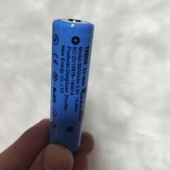 【新品未使用】【2本セット】18650 リチウムイオン電池 バッテリー 2本セット 高容量 3000mAh 3.6V PSE認証の画像
