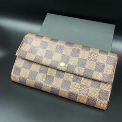ルイヴィトン N61724 ダミエ長財布