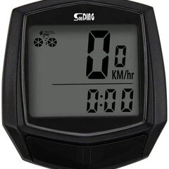 【新品】サイクルコンピューター スピードメーター 多機能 速度計...