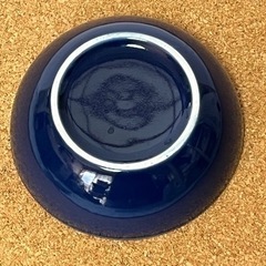【お値下げ】　創作陶磁器　大きめの器　青の画像