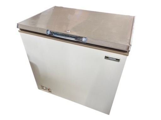 NO.908 《お値下げ中!!》【鍵なし】東芝 220L 業務用 冷凍ストッカー CR-221S フリーザー -30℃