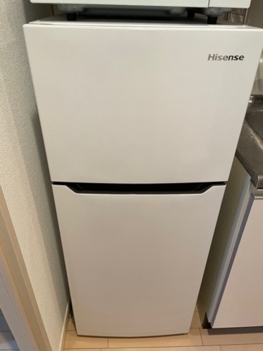 2ドア冷凍冷蔵庫