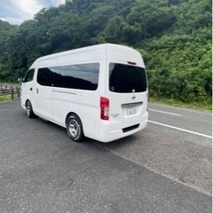 日産キャラバン　ハイルーフスーパーロング　キャンピングカーの画像