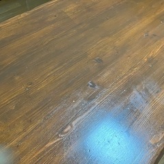 天然木 ダイニングテーブルの画像