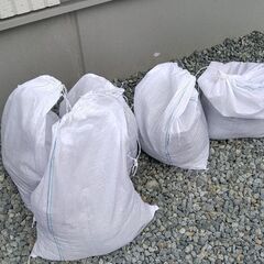 園芸用　砂　川砂のはず　土嚢袋5袋