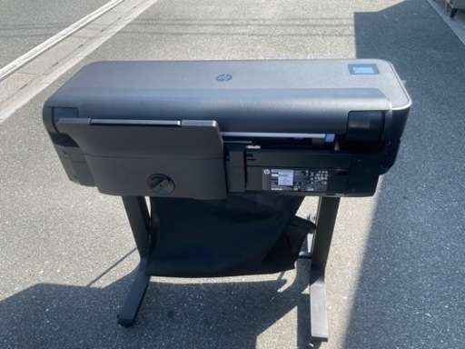 ■中古品 HP 大判プリンター Designjet T650 5HB08A 2020年 A1モデル 新品インク、ロール紙付き！！動作問