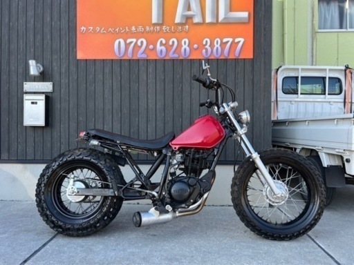★15万円　TW200 ローダウン　カスタム！実働車　ヤマハ　TW セル付き！タンクカラー変更可！