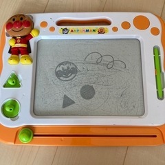 積木とアンパンマンお絵描きセットの画像