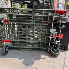 📦運搬作業に必須📦オトシニクイ台車 モノタロウ モノリー📦グリーン オリーブ 緑 耐荷重200kg📦16の画像