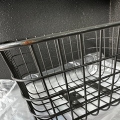 電動自転車　ビッケ　ブリヂストン　カゴ　荷物入れの画像