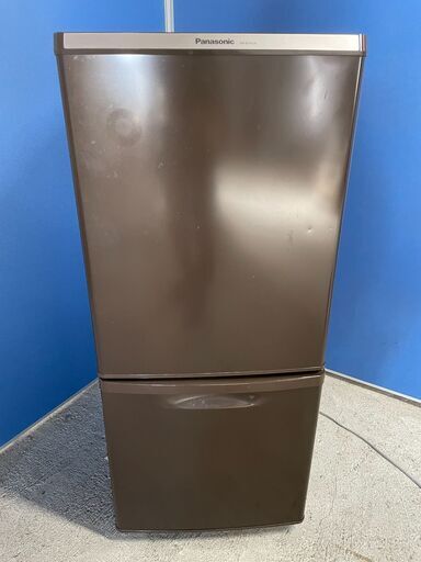 【良品】Panasonic 2ドア冷蔵庫 NR-B145W-T 2013年製 通電確認済み 格安 早いもの勝ち！ 引取歓迎 配送OK
