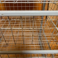 IKEA アントニウス　スチールワイヤー収納家具の画像