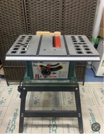 GREATTOOL テーブルソー　GTTS254T 中古品　動作品　薪割りなどに