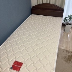 ［定価7万4千円］フランスベッド　FranceBed シングル　マットレス付　ベッド下収納付