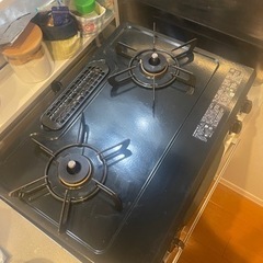 ★最終値下げ★超美品！リンナイ　ガステーブル　ガスコンロ　KSR563BKLの画像