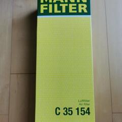 MANN社製 エアフィルター C 35 154 VW ゴルフトゥ...