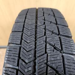 BRIDGESTONE BLIZZAK VRX 145/80R13 75Q TOPY ST-V 13×4J+43 4H100 スタッドレス 冬タイヤ 軽自動車等 a77の画像