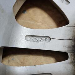 BRIDGESTONE BLIZZAK VRX 145/80R13 75Q TOPY ST-V 13×4J+43 4H100 スタッドレス 冬タイヤ 軽自動車等 a77の画像