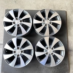 H910-2)スズキ純正15インチアルミ中古4本セット！4.5J-15ワゴンRなど軽自動車