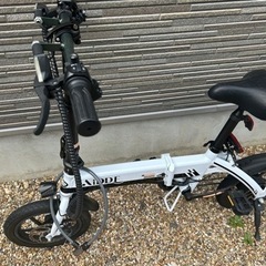 おまけ付き！折り畳み電動アシスト自転車　AIDDE D1の画像