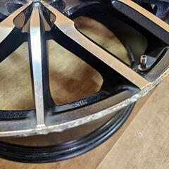 weds LEONIS 19×8J +50 5H114.3 ガリ傷あり 激安 a79の画像