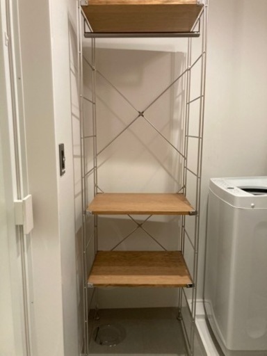 無印良品. ステンレスユニットシェルフ大