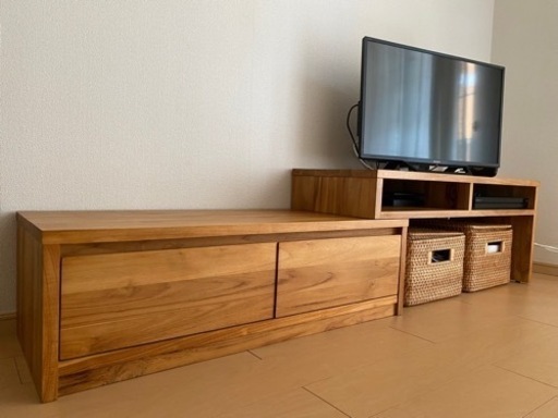 美品★unico ウニコ SOTO エクステンション 伸縮 テレビボード