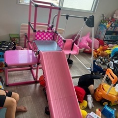 ミニーちゃん ジャングルジム 決まりました！