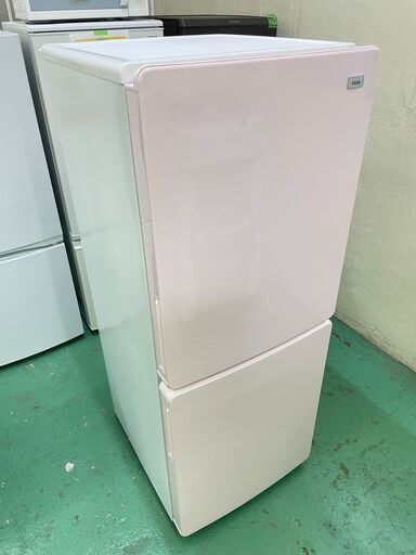★Haier★ 2D冷凍冷蔵庫 2019年 JR-NF148B 新生活 一人暮らし 可愛い インテリア ピンク キッチン 生活家電 福島 郡山市 a
