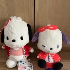 【タグ付き】ポチャッコぬいぐるみ✖️２