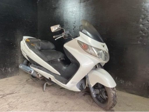 ★お支払い総額4.6万円★買取強化中！どんな車両も1万円～保証します！ スズキ スカイウェイブ250 CJ43A 激安ビッグ入荷！高速乗れる！フルノーマル！ちょっとした足に♪