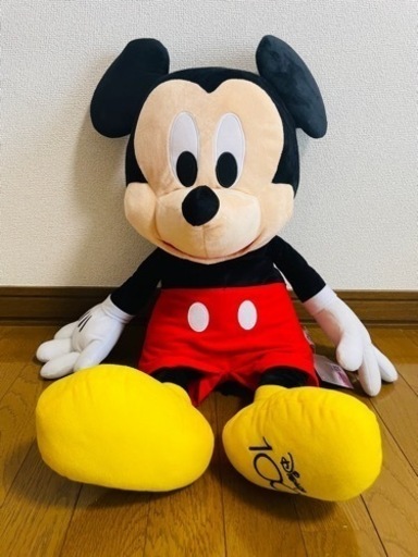 ミッキーマウス　100th 超BIGぬいぐるみ