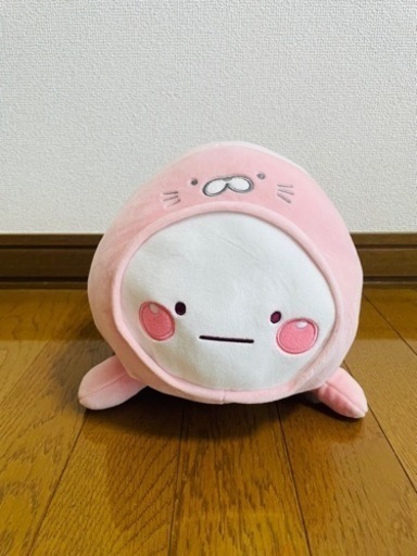 しろまる　もっちりBIGぬいぐるみ　アザラシ