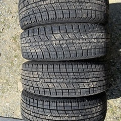 2021年製造195/65R15スタッドレスタイヤとプリウス30純正アルミの中古4本セットの画像