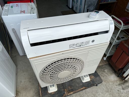 【動作保証あり】HITACHI 日立 2020年 4.0kw 14畳用 200V 冷暖房ルームエアコン RAS-AJ40J2【管理KR406】