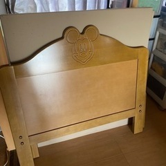 ベッド　シングル　ミッキーマウス