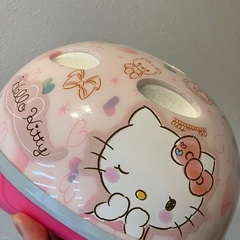 【お値下げ】幼児用自転車&ヘルメット　使用数回の画像