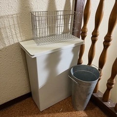 無印　無印良品　ゴミ箱セット　カゴ