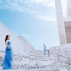 美品💜ウェディングドレス 結婚式 ウェディング写真 高品質 礼服 ウエディングドレスの画像