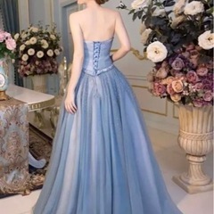 美品💜ウェディングドレス 結婚式 ウェディング写真 高品質 礼服 ウエディングドレスの画像