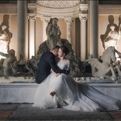 美品💜ウェディングドレス  どくとく　結婚写真 の画像